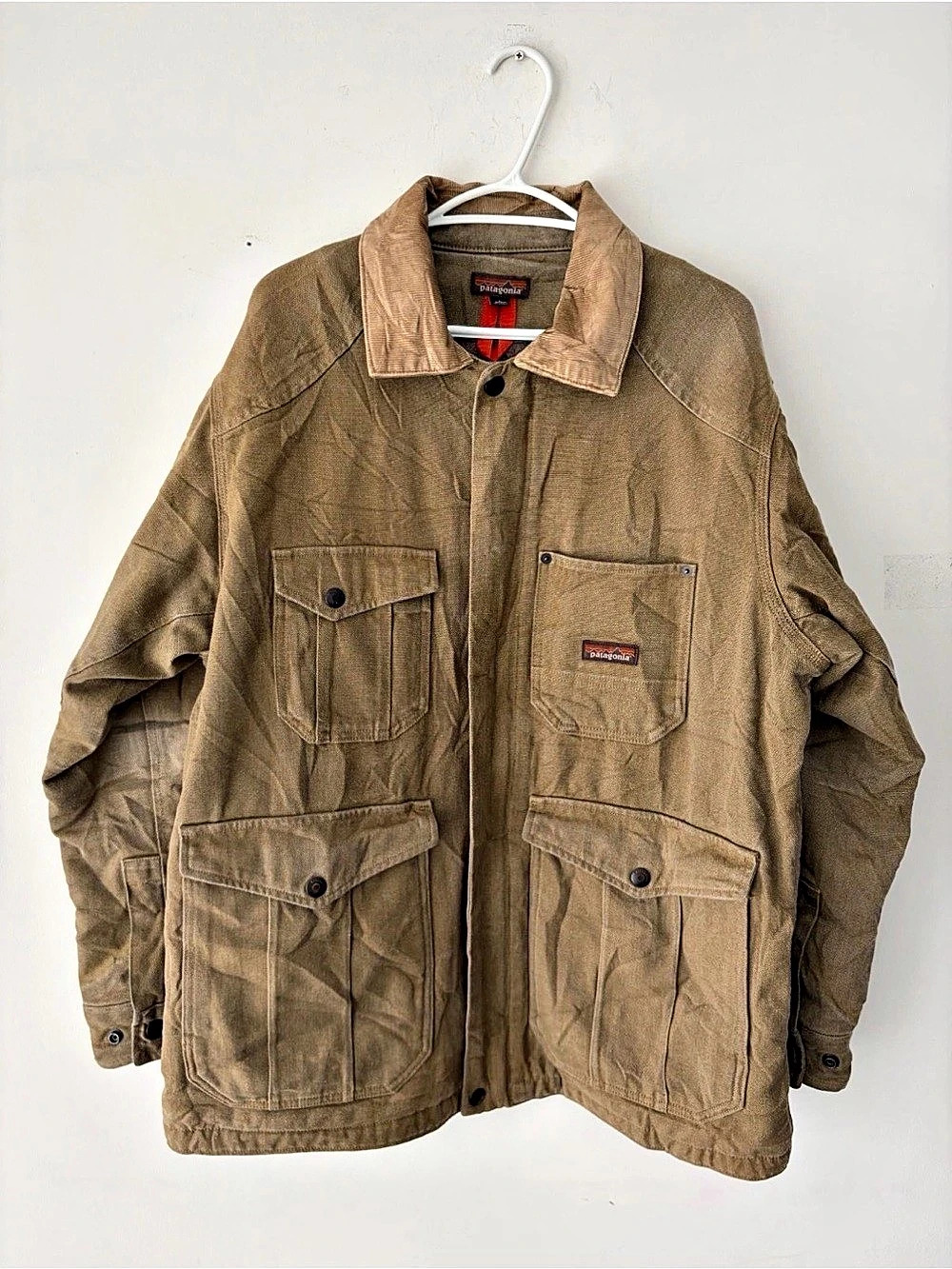 Patagonia All Seasons Hemp Canvas Jacket Brown Large